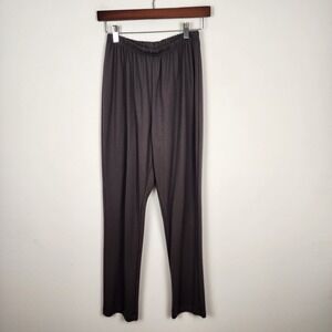 Bryn Walker Made In USA Taupe Brown Elastic Waist Pants Women's Size XS‎